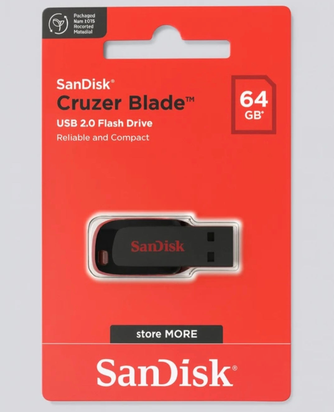 Sandisk Cruzer Blade USB 64 GB