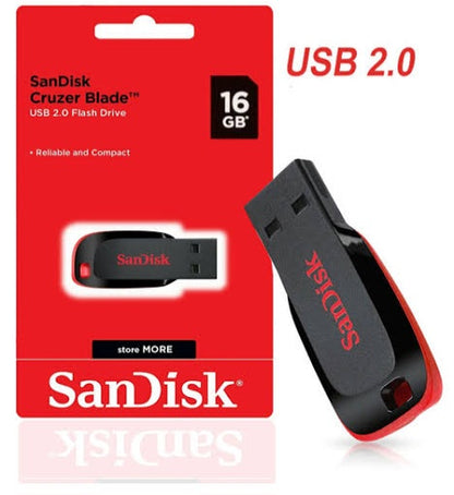 Sandisk Cruzer Blade USB 16GB