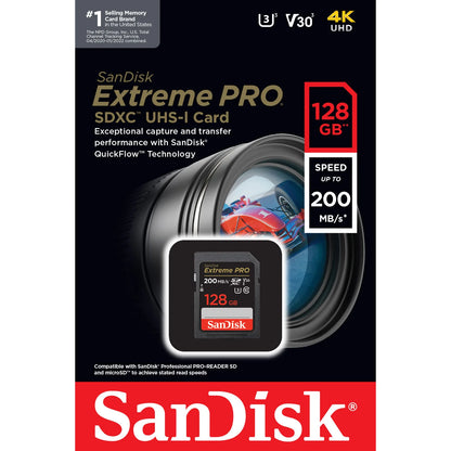 Sandisk Extreme Pro 128 GB SDHC